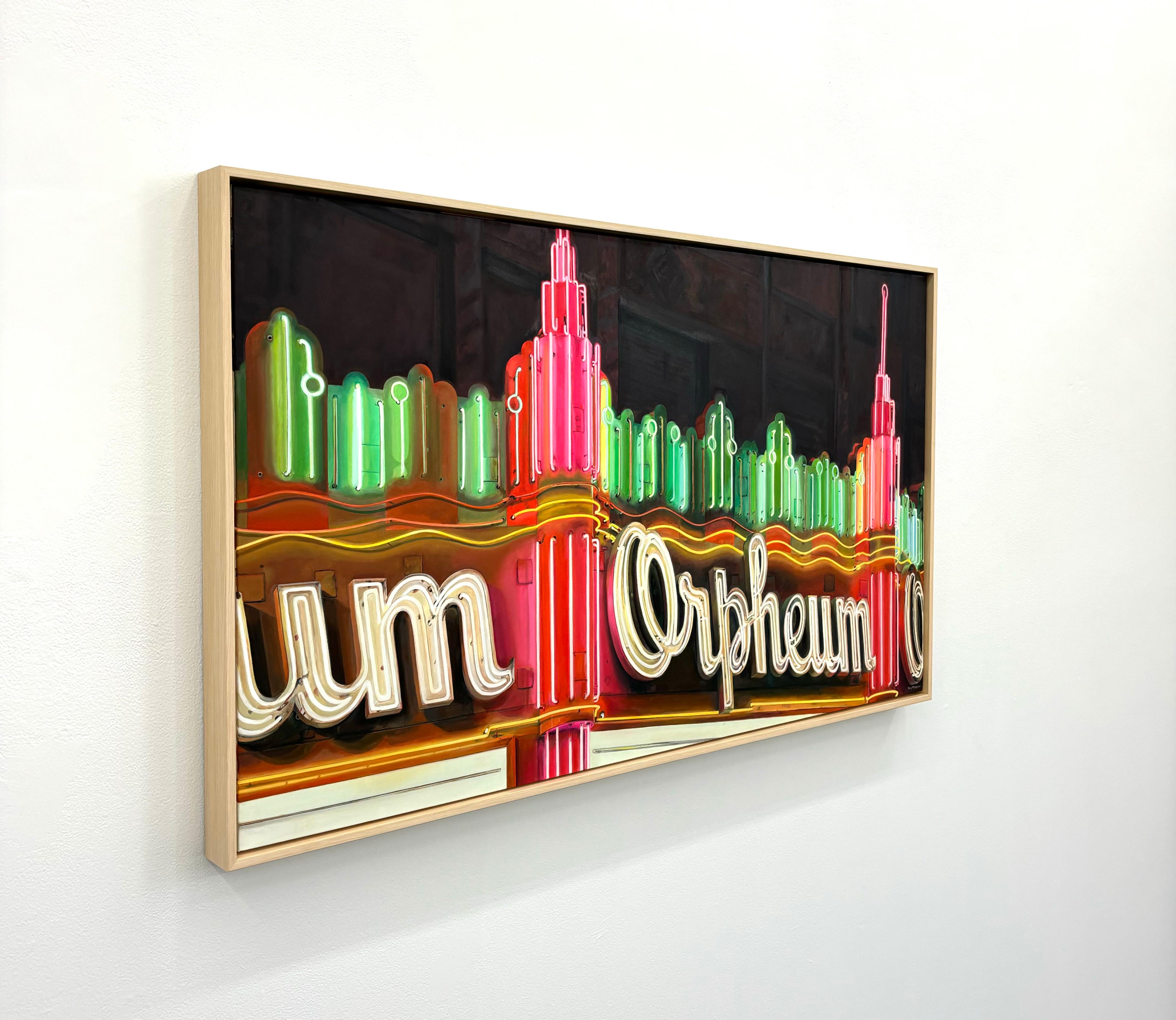 Orpheum - Photorealist Painting by Terry Thompson