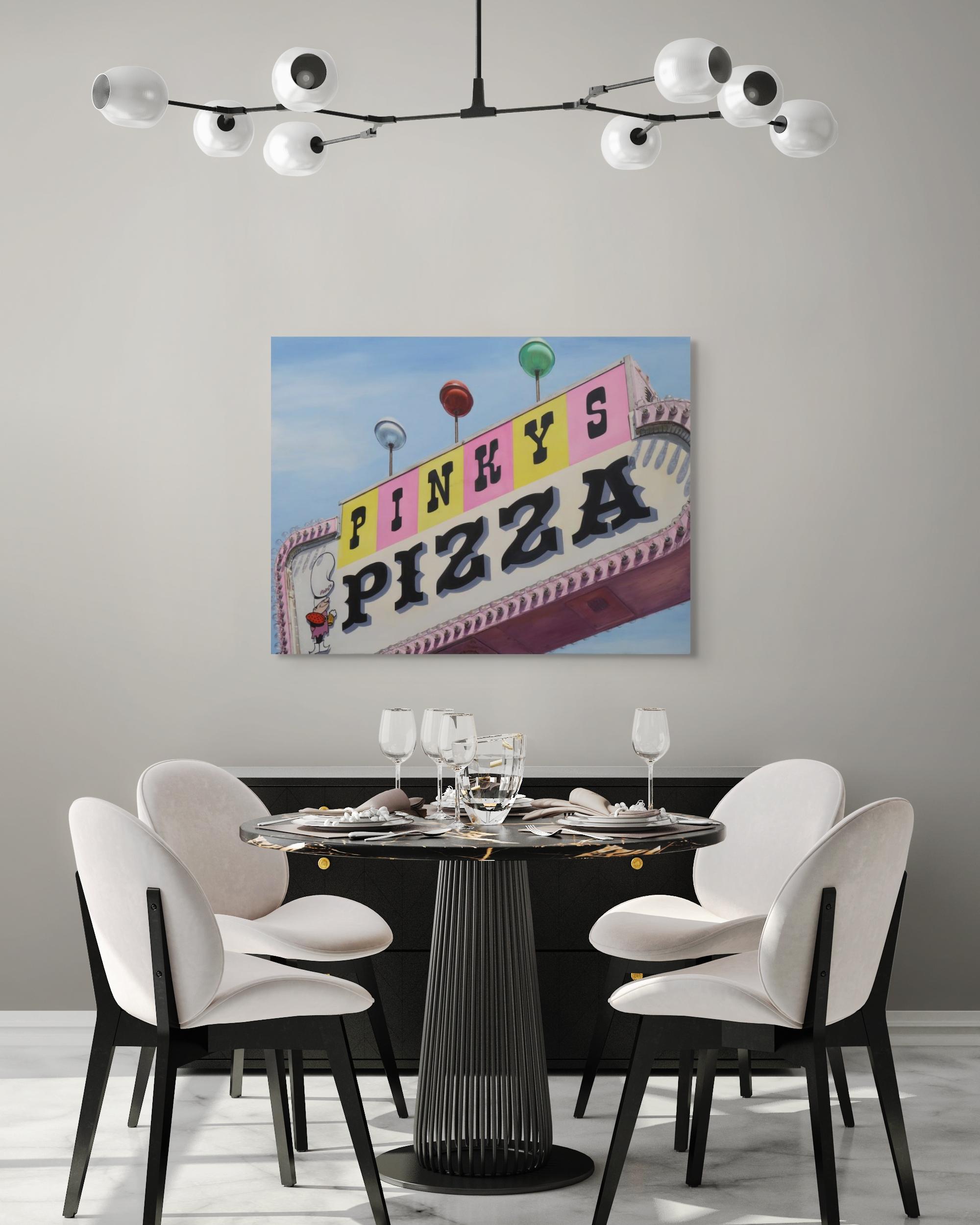 Pinkie's Pizza - Painting di Terry Thompson