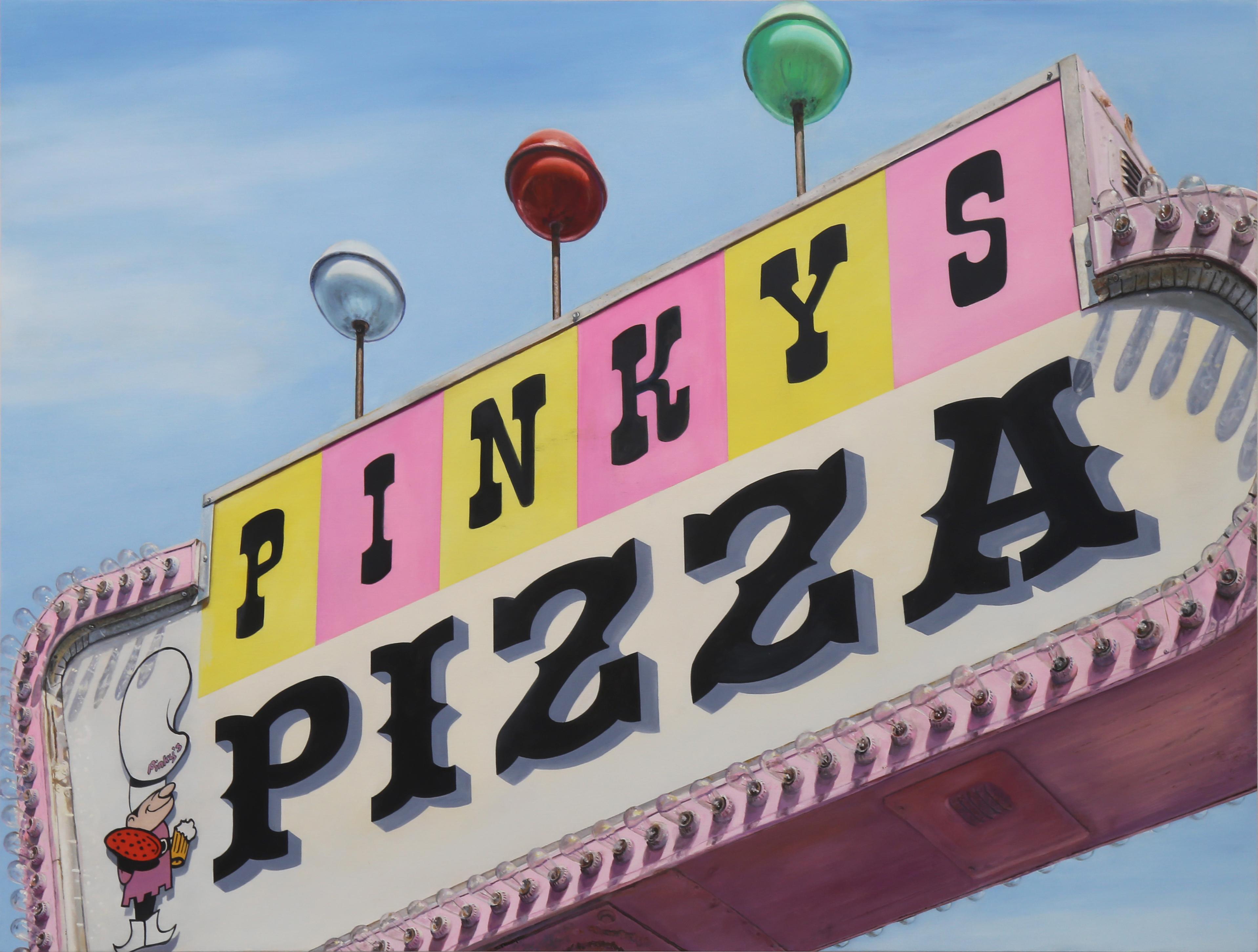 Still-Life Painting di Terry Thompson - Pinkie's Pizza