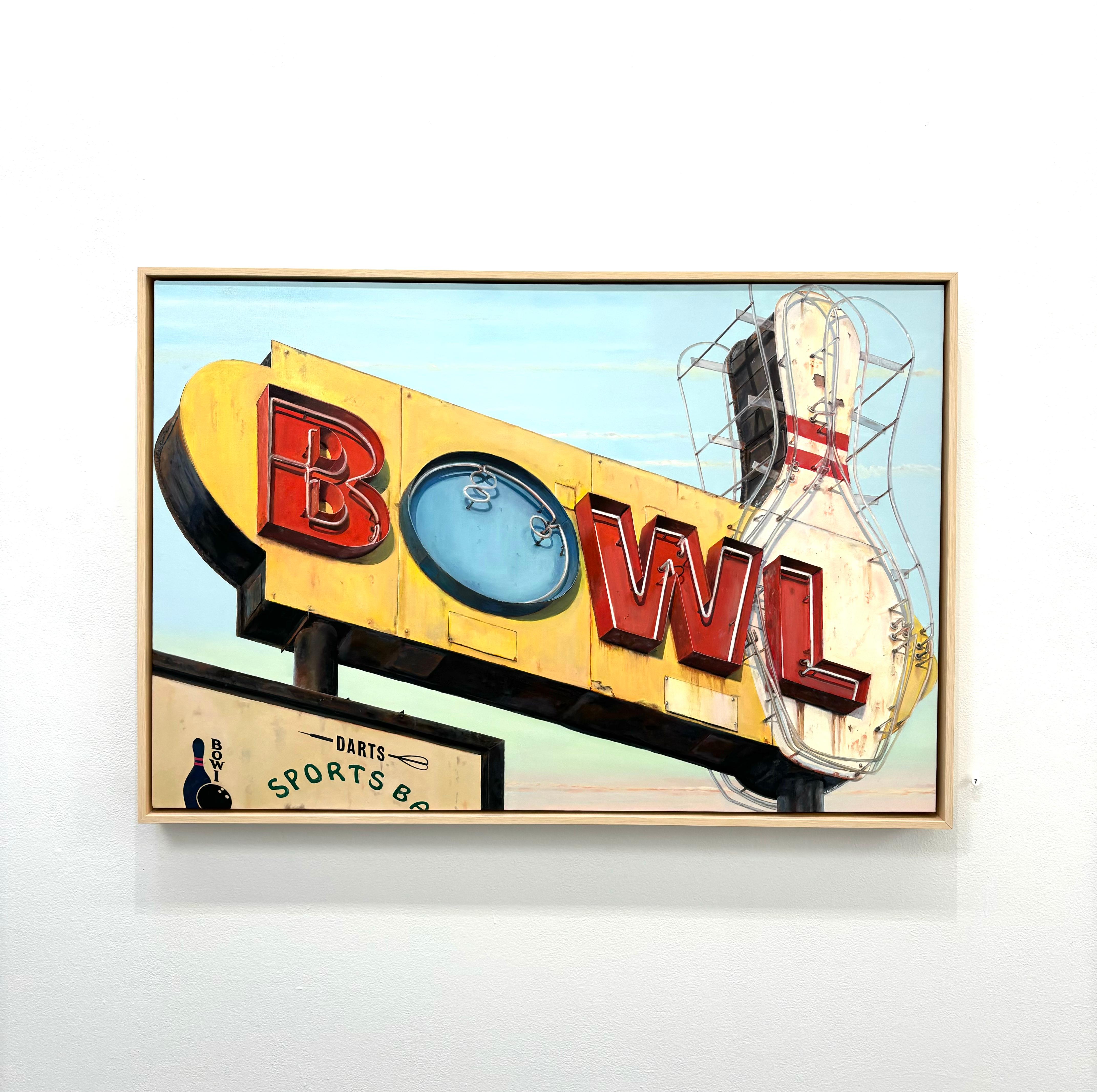 Sacto Bowl - Painting by Terry Thompson