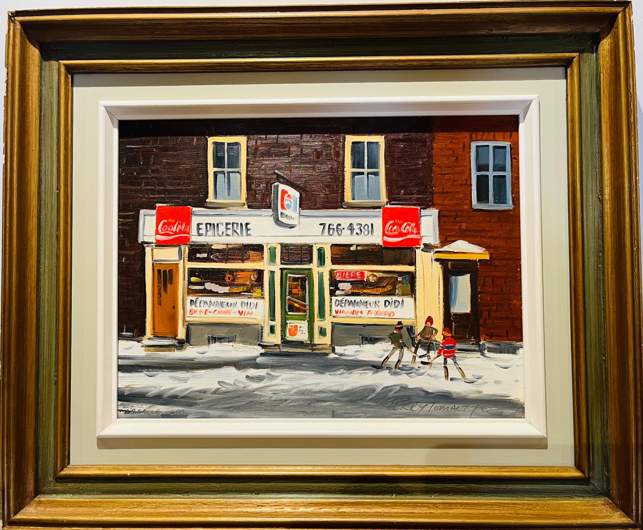 Montréal - Painting de  Terry Tomalty