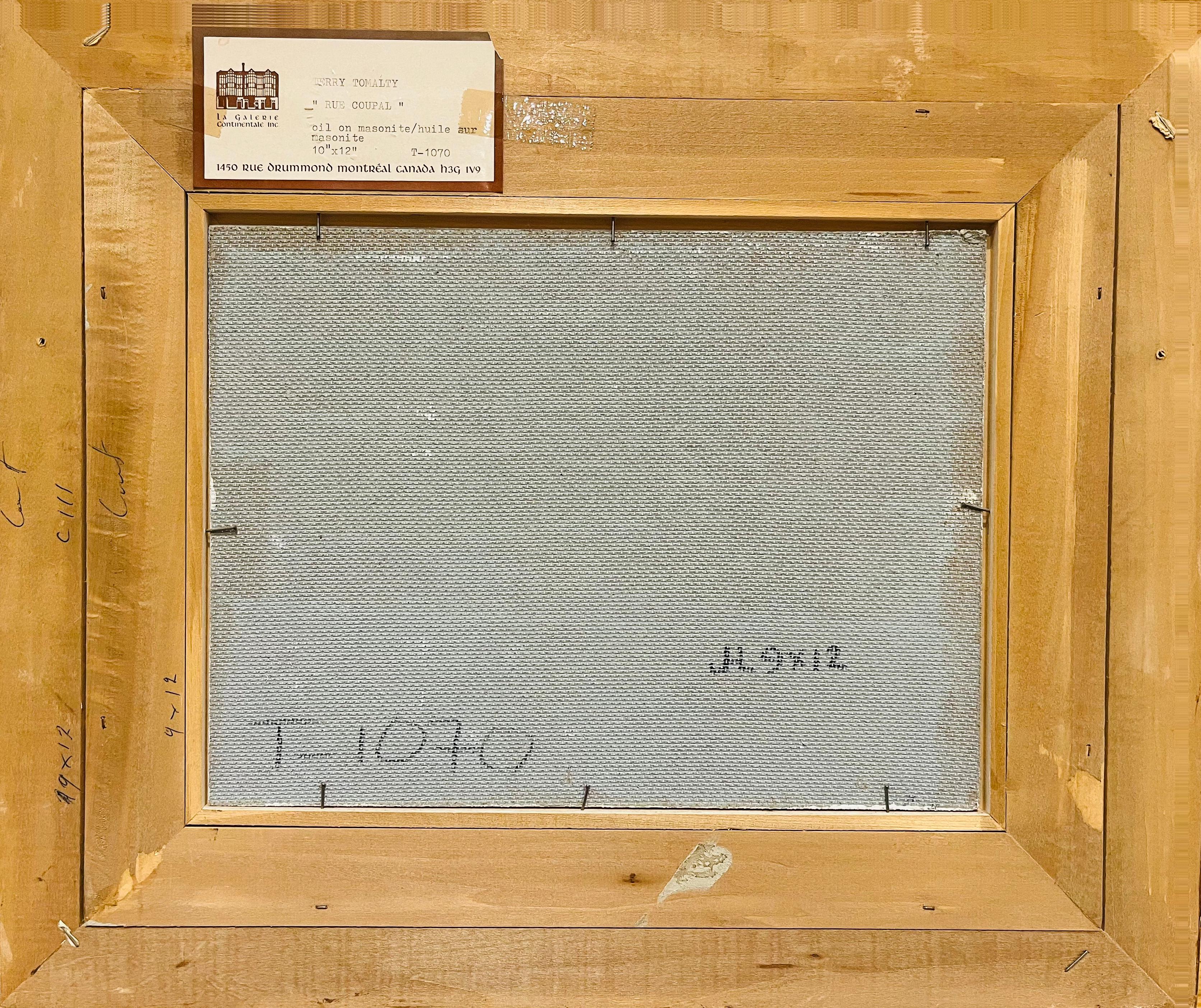 Montreal (Beige), Landscape Painting, von  Terry Tomalty