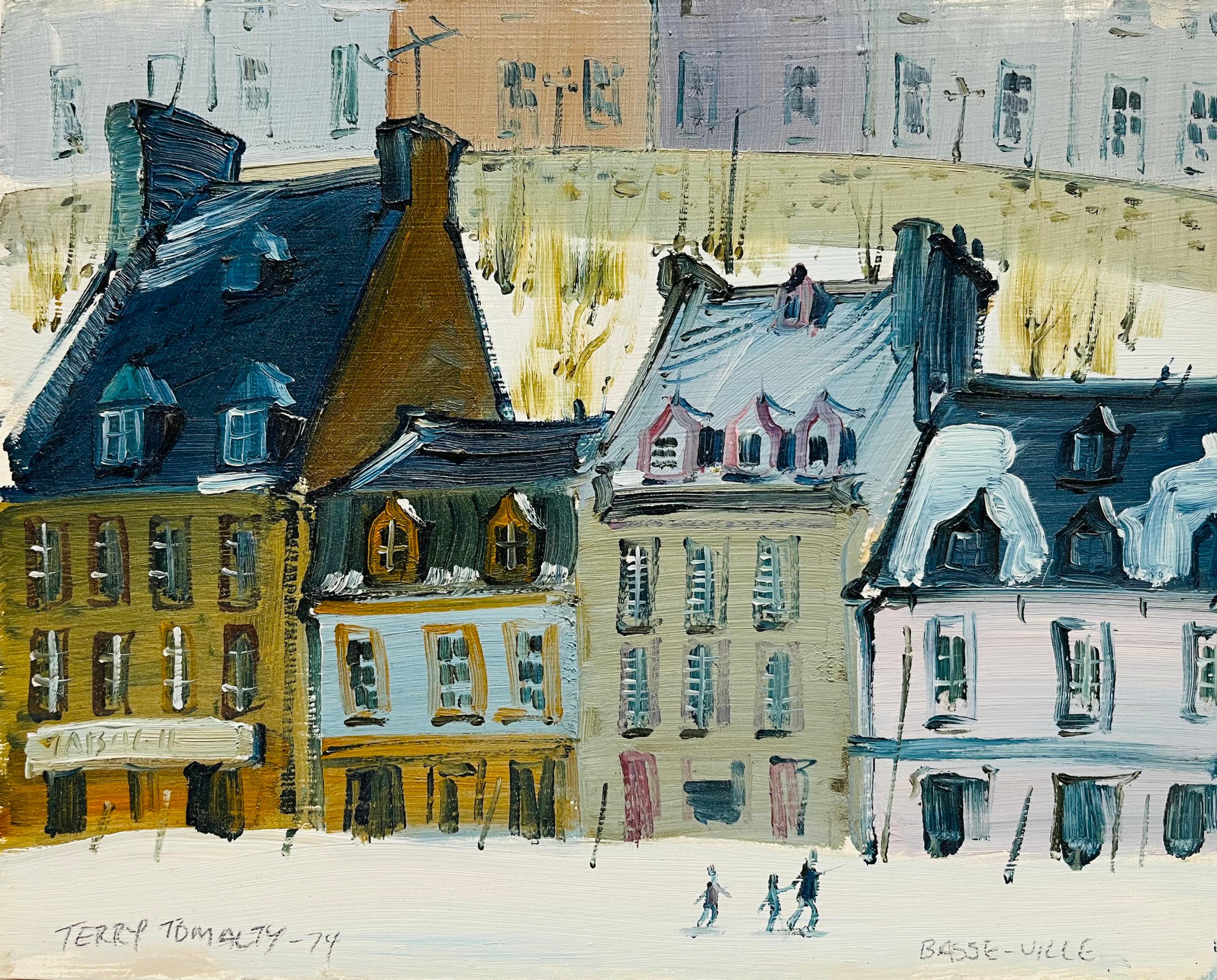 Viejo Quebec - Painting de  Terry Tomalty