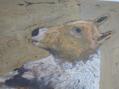 Terry Turrell Tri-Color Dog Painting