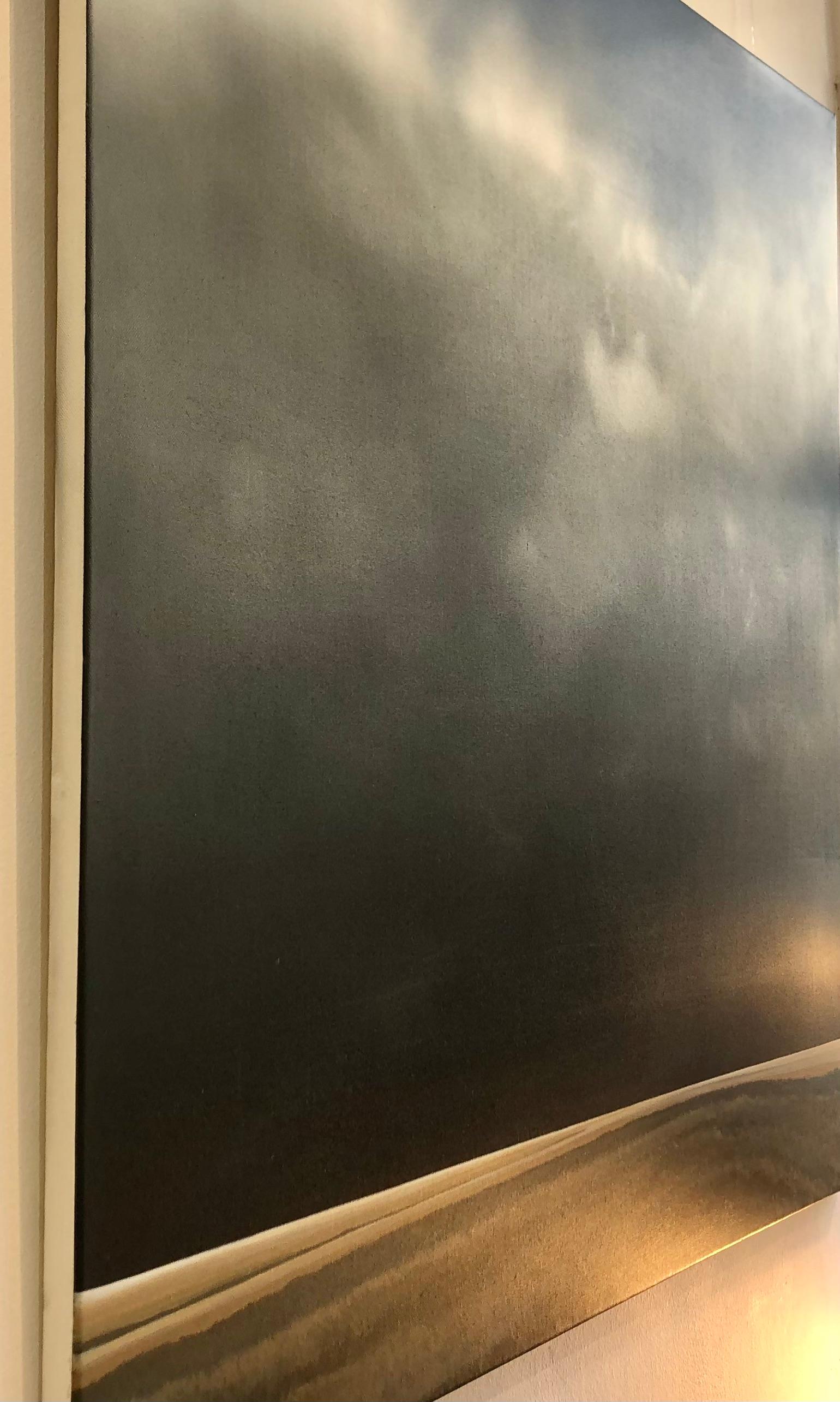Avant l'averse - peinture de paysage contemporaine 1