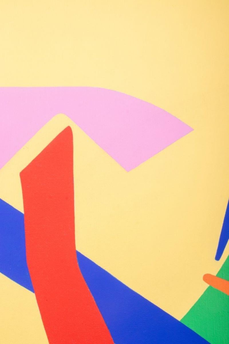 Terryl Best „Ribbons VIII“, Öl auf Leinwand, Best (20. Jahrhundert) im Angebot