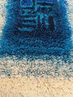 Alfombra de pared «Tiirunliiru» de Terttu Tomero para Neovius, Finlandia, década de los 70