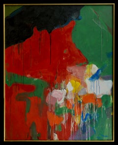 Japanese Abstract Expressionist -- Colour Field Painting Gutai 1961