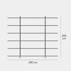 Teso 2757/6 - Tall Bookcase - Clear Tempered Glass by Renzo Piano, FontanaArte