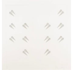 Truth, de la suite Encounter de Tess Jaray, 1971
