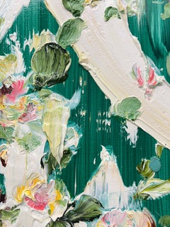 "Lascia che mangino il cartoncino" 2024 olio su pannello