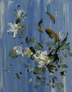 Tess Michalik "Blue Jay" 2024 Oil on canvas