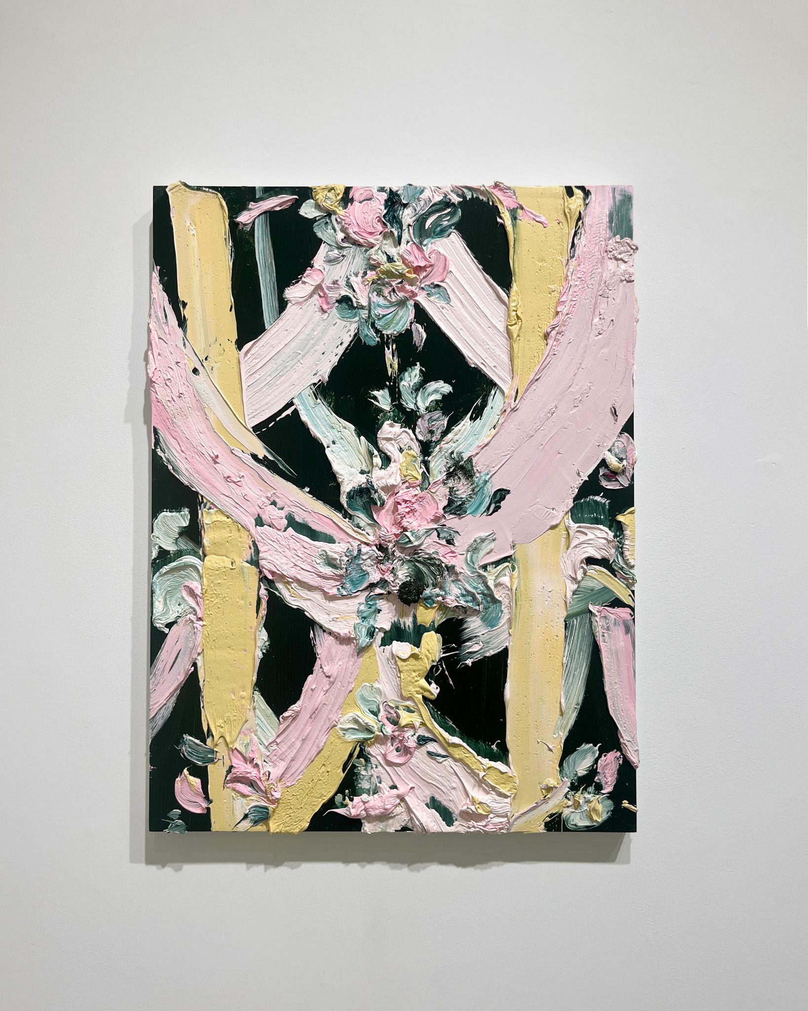 Tess Michalik: „Manet's Nosegay“, Ölgemälde auf Tafel, 2024 im Angebot 1