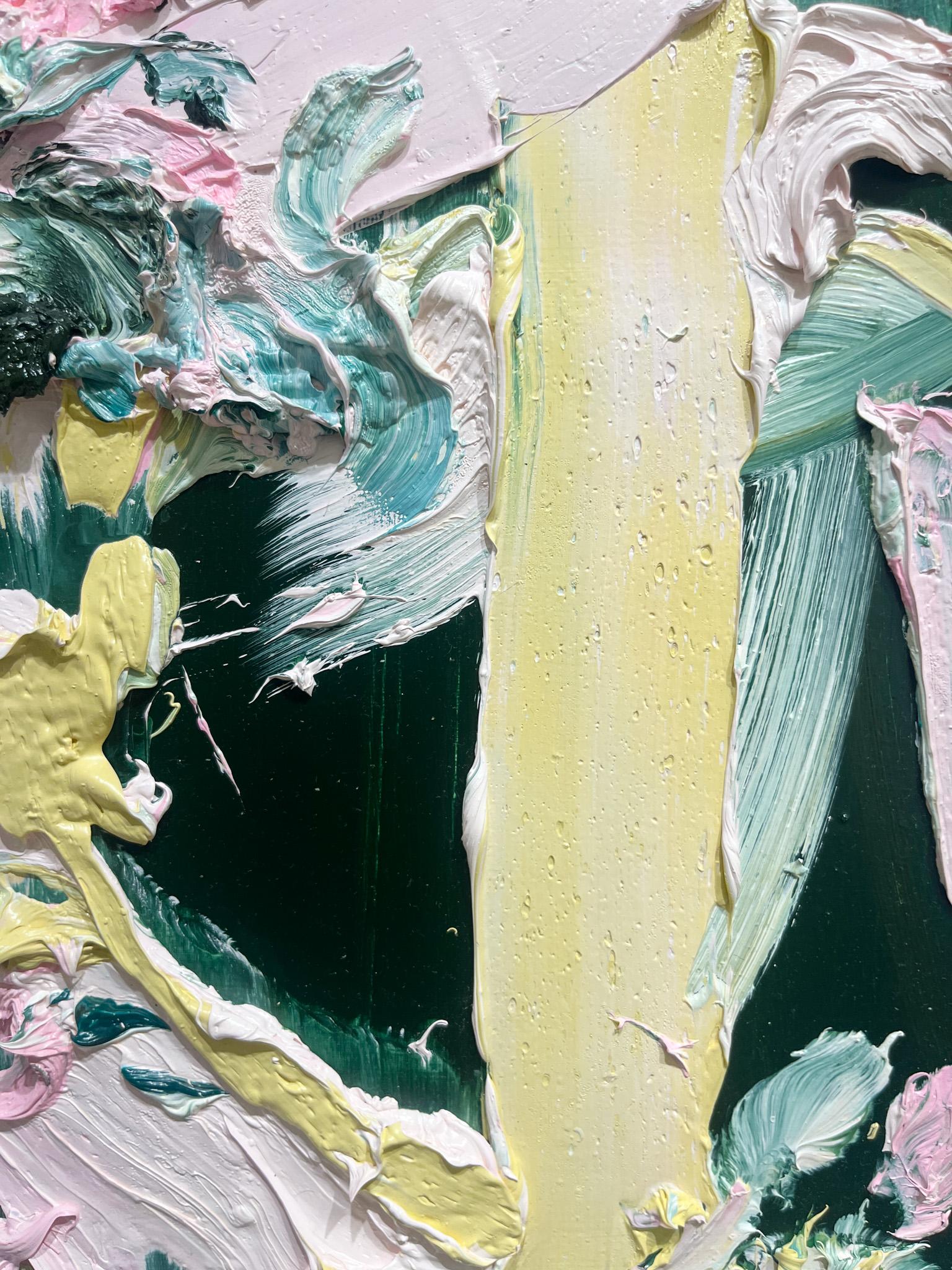 Tess Michalik: „Manet's Nosegay“, Ölgemälde auf Tafel, 2024 im Angebot 4