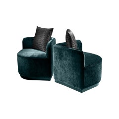 Tessa Contemporary and Customizable Pouf by Luísa Peixoto