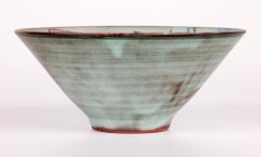 Ciotola in studio Pottery di Tessa Fuchs decorata a mano con pinguini