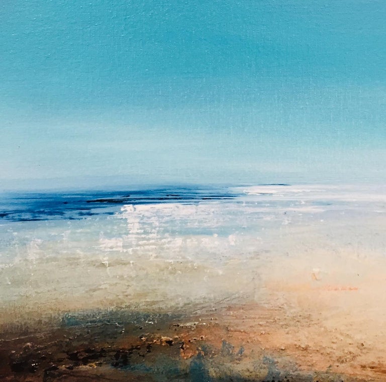 Tessa Houghton Waterfront Original Oil Paint On Canvas Board