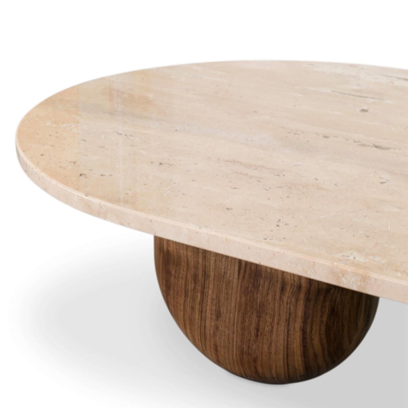 Travertin Tessa Large Coffee Table en vente