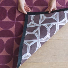 Tessalating Nostalgic Customizable Horizon in Pink Large