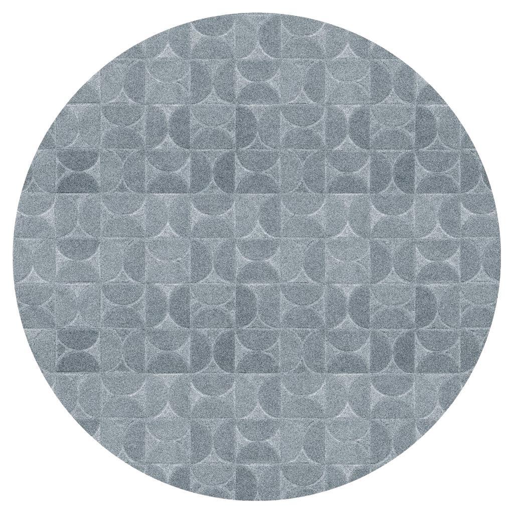 Tessalating Nostalgic Customizable Horizon Round in Cloudburst Small For Sale