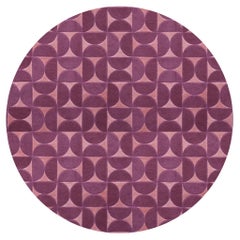 Tessalating Nostalgic Customizable Horizon Runde in Rosa Klein