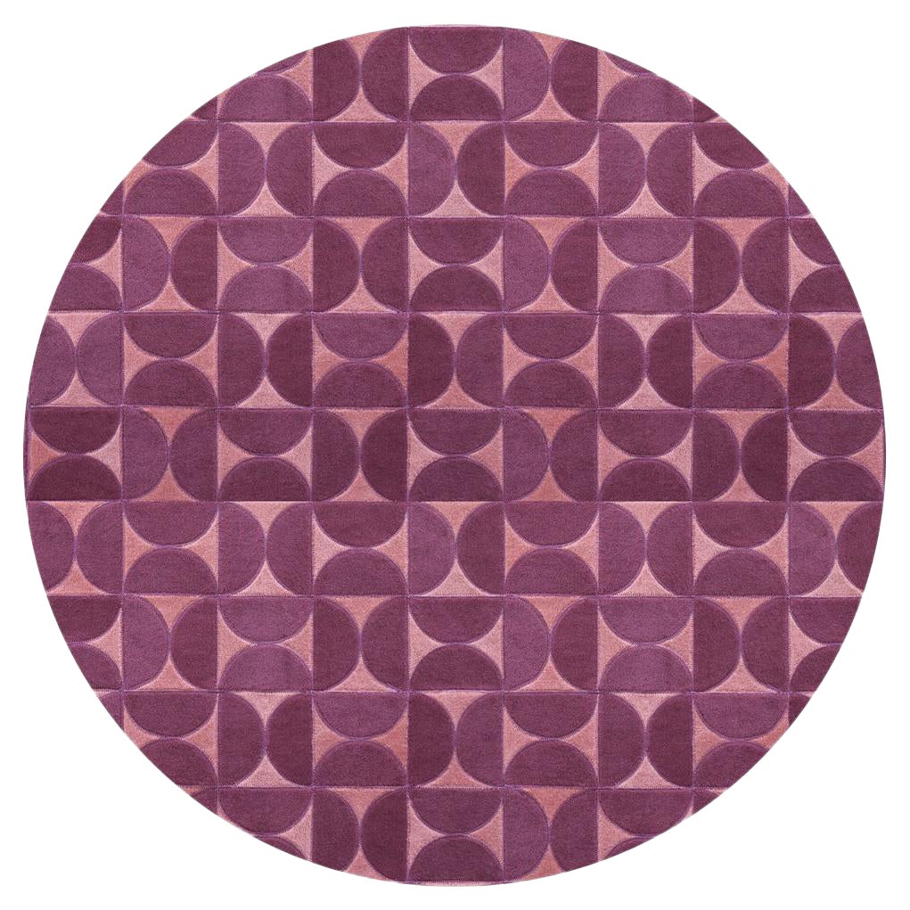 Tessalating Horizon rond personnalisable en rose « Nostalgic » X-Large