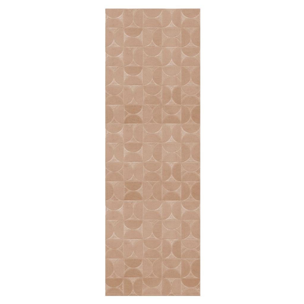 Tapis de couloir Horizon personnalisable Tessalating Nostalgic en Caramel Large