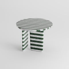 Tesselate Marble Inlay Console