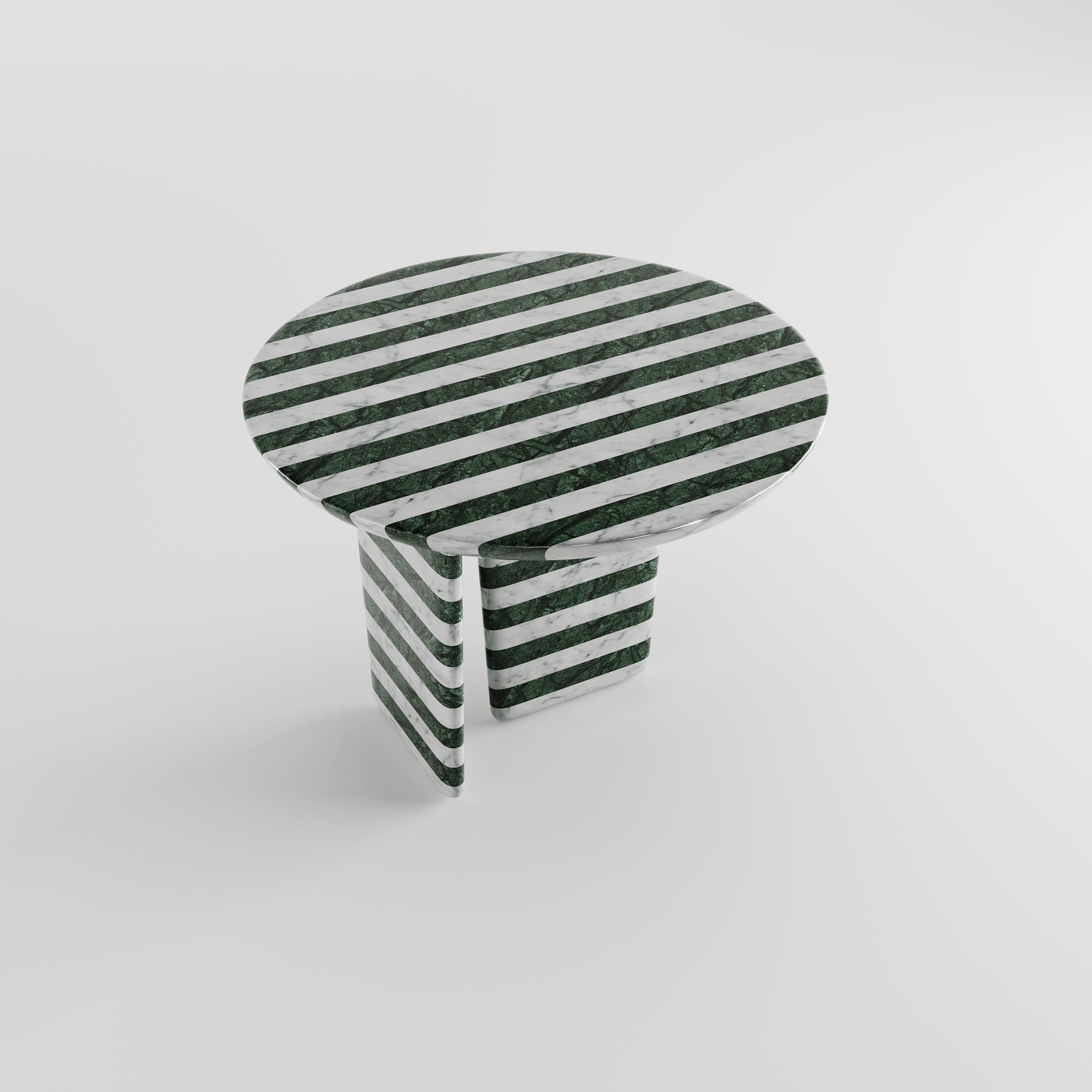 Art Deco Tesselate Marble Inlay Console For Sale