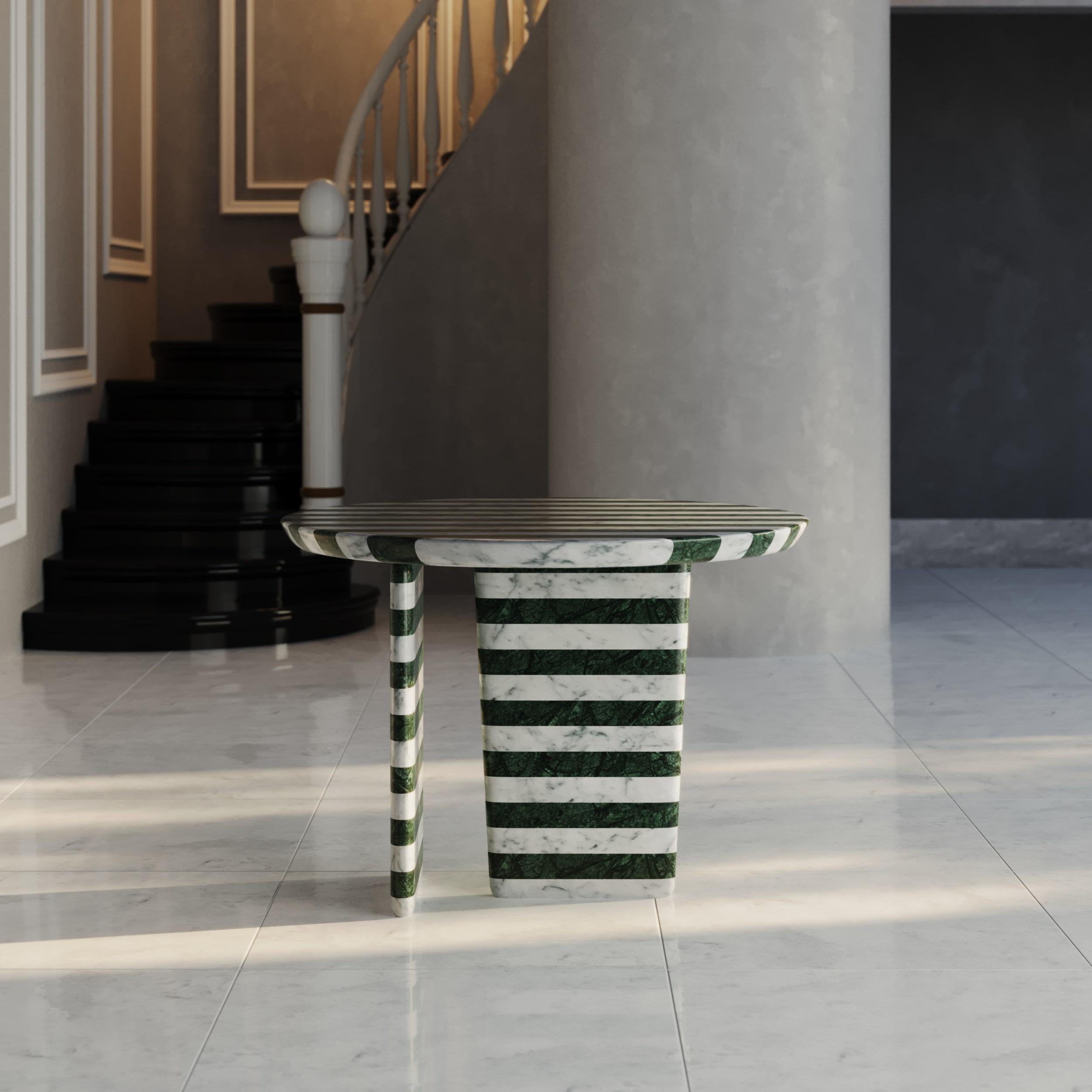 Indian Tesselate Marble Inlay Console For Sale