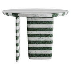 Tesselate Marble Inlay Console Tesselate Marble Inlay Console