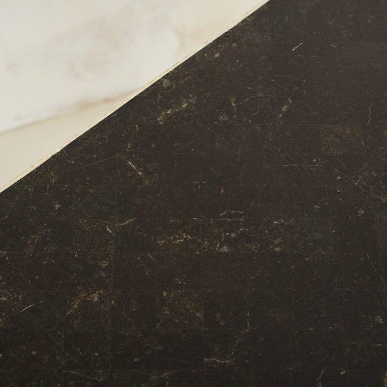 Tessellated Black Marble Console Table by Maitland Smith, 1980s 2