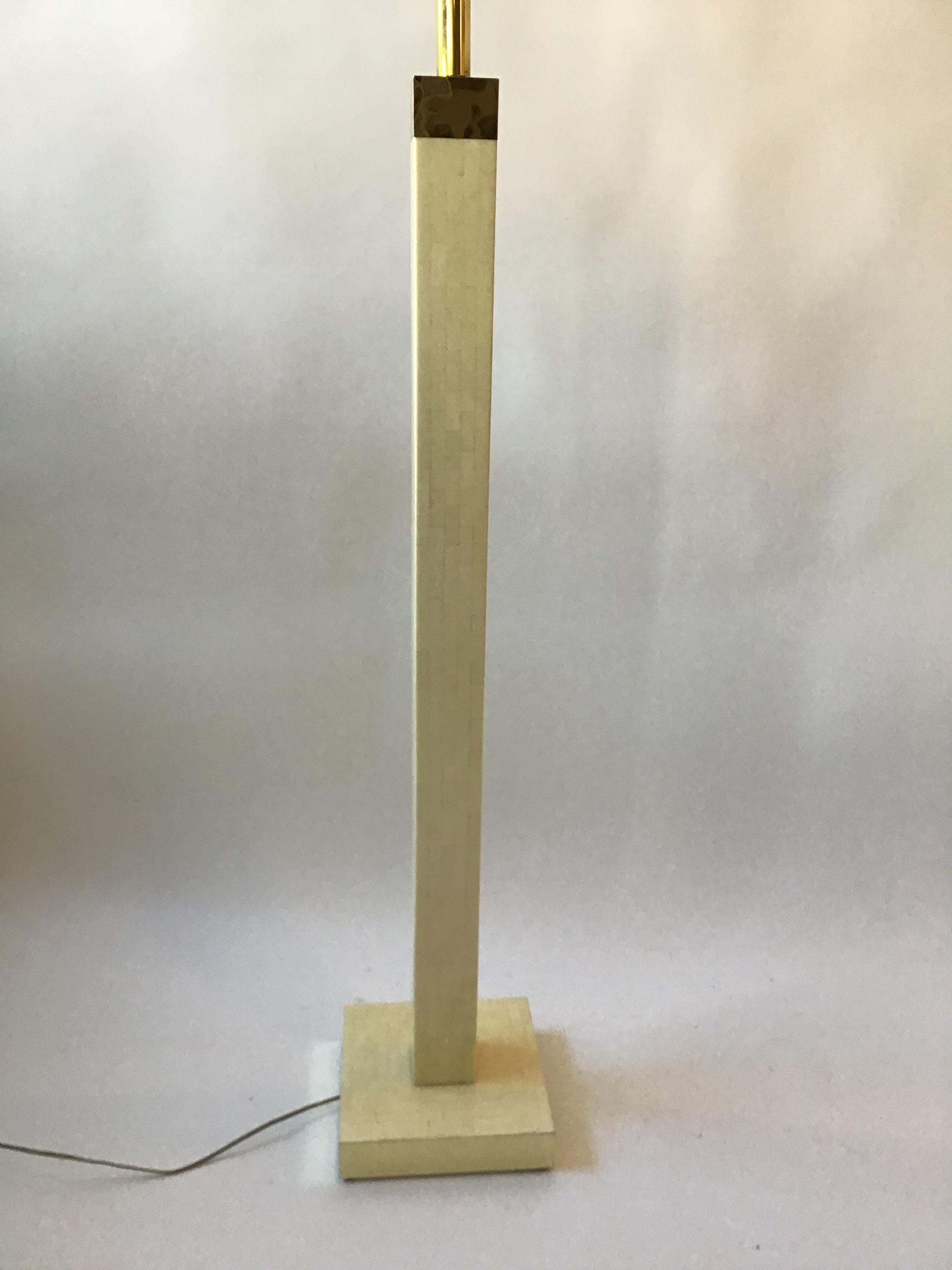 Tessellated Bone Floor Lamp by Jimeco 4