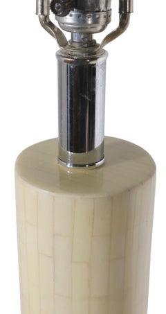 Tessellated Bone Floor Lamp Possibly Enrique Garcel