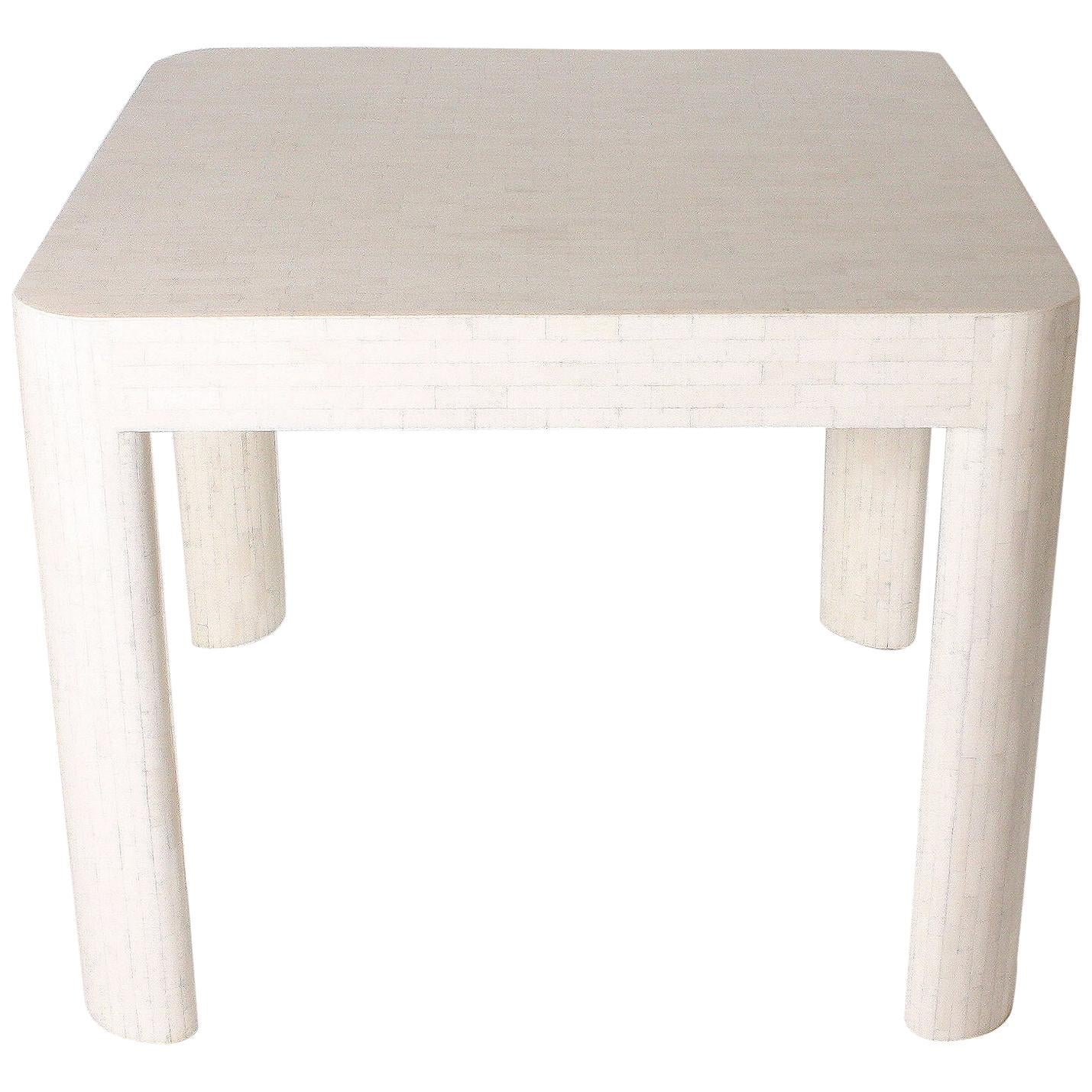 Tessellated Bone Game Table, circa 1960