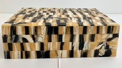 Tessellated Faux Horn Covered Box