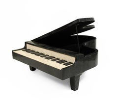 Tessellated Hardstone Piano Shaped Coffee Table