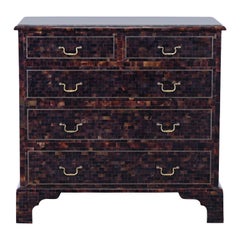 Tessellated Horn Chest of Drawers by Maitland Smith