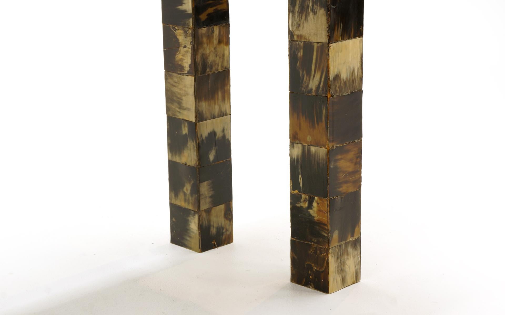 Tessellated Horn Console / Sofa Table by William Piedrahita for Thomas Britt 1