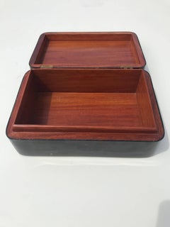 Joyero de cuerno teselado de Maitland Smith