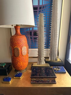 Joyero de cuerno teselado