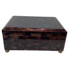 Tessellated Horn Jewelry Box