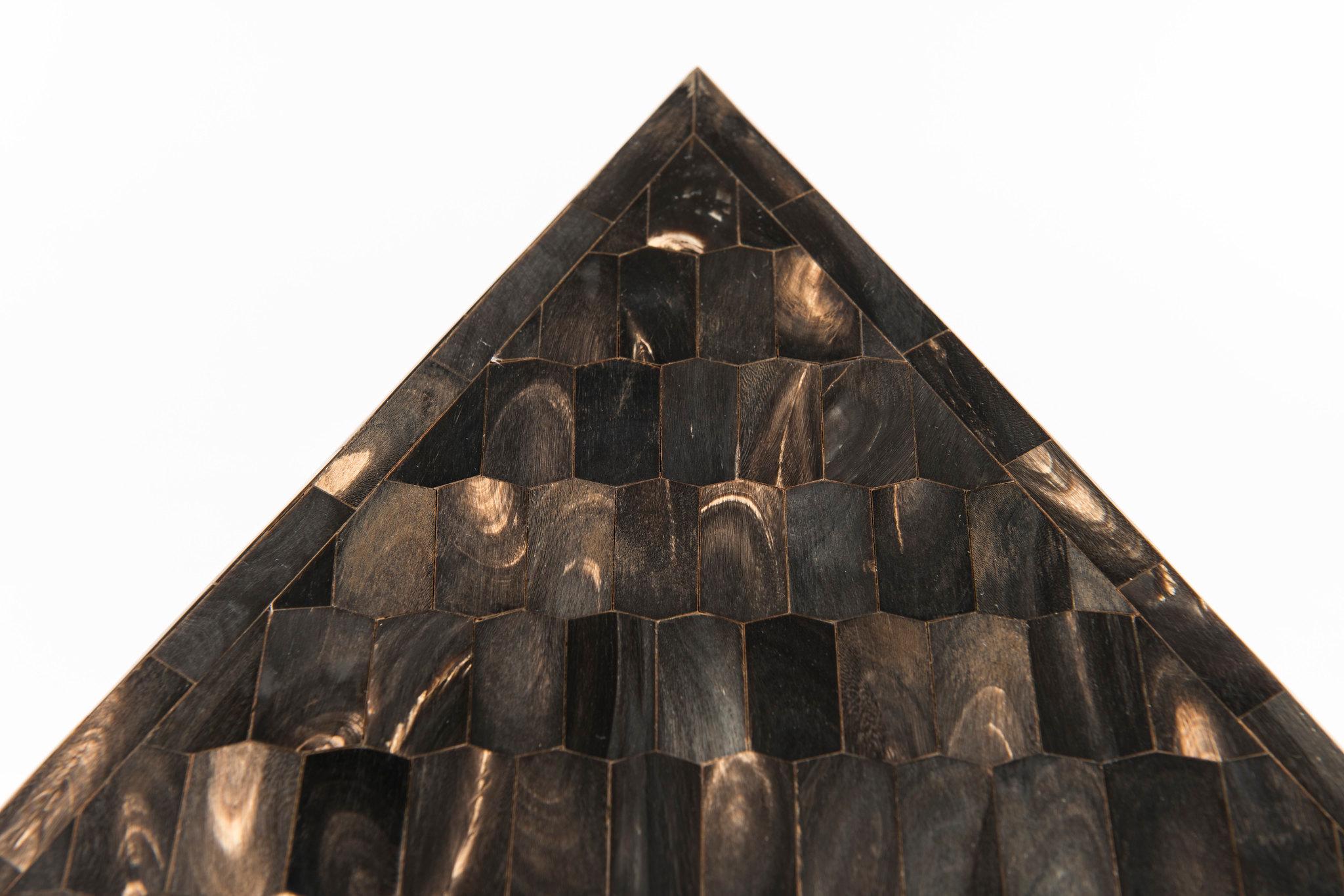 20th Century Tessellated Horn Pyramid