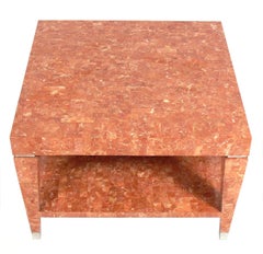 Tessellated Marble Coffee or End Table by Maitland-Smith
