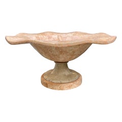 Tazza en marbre tessellé de Maitland Smith