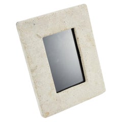 Tessellated Matte Mactan Stone Picture Frame, 1990s