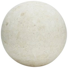 Tessellated Matte Mactan Stone Sphere - 7.5 in. Diameter