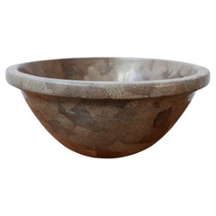 Tessellated Mid-Century English Ceramic Bowl