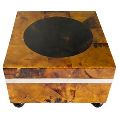 Tessellated Pen Shell Hinged Box Attributed to Maitland Smith