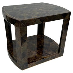 Vintage Tessellated Pen Shell Side Table 